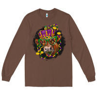 Chestnut Mardi Gras red Angus Long Sleeve Tee - LillyAllenDesigns