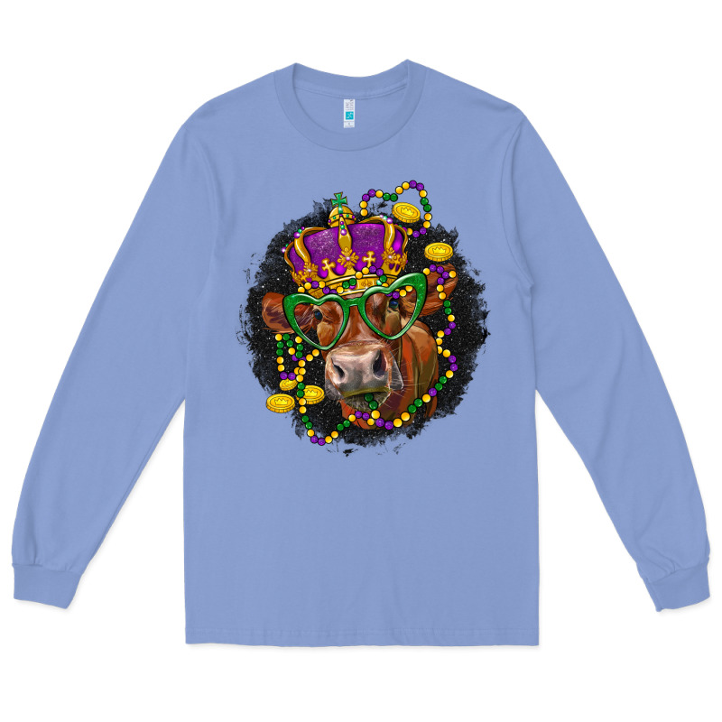 Mardi Gras Red Angus Long Sleeve Tee by LillyAllenDesigns | Teevron