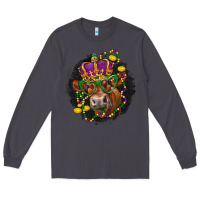 Smoke Mardi Gras red Angus Long Sleeve Tee - LillyAllenDesigns