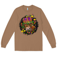 Toasted Coconut Mardi Gras red Angus Long Sleeve Tee - LillyAllenDesigns