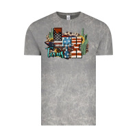 Cloud Rock tx texas Vintage Tee - NancyCooperArtShop
