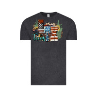 Vintage Black tx texas Vintage Tee - NancyCooperArtShop