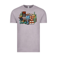 Vintage Zinc tx texas Vintage Tee - NancyCooperArtShop