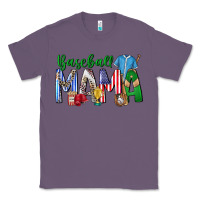 Lavender baseball mama Classic Tee - CowhideDigitalArt