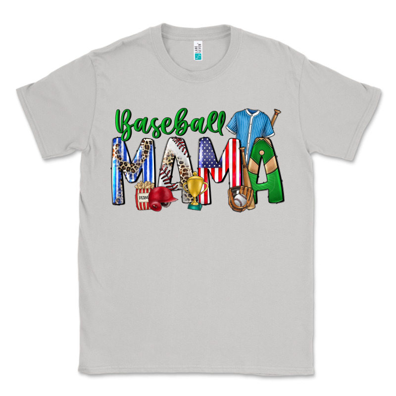 Baseball Mama Classic Tee by CowhideDigitalArt | Teevron
