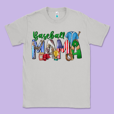 Baseball Mama Classic Tee Designed By Cowhidedigitalart