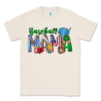 Natural baseball mama Classic Tee - CowhideDigitalArt