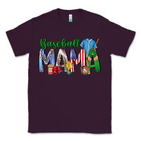 Plum baseball mama Classic Tee - CowhideDigitalArt