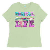 Matcha dental life with teeth Ladies Tee - AdoDesignShop