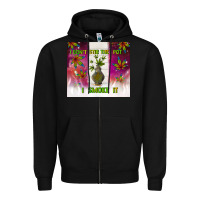 Black i don't stir the pot i smoke it Zipper Hoodie - TumblerDesignByShophia