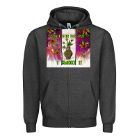 Charcoal Heather i don't stir the pot i smoke it Zipper Hoodie - TumblerDesignByShophia