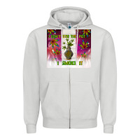 Dove Grey i don't stir the pot i smoke it Zipper Hoodie - TumblerDesignByShophia