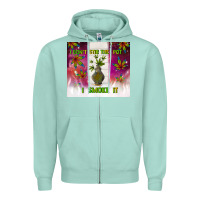 Seafoam i don't stir the pot i smoke it Zipper Hoodie - TumblerDesignByShophia