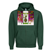 Sports Green i don't stir the pot i smoke it Zipper Hoodie - TumblerDesignByShophia
