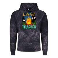 Cloud Black lets get toasted Vintage Hoodie - NancyCooperArtShop