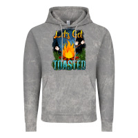Cloud Rock lets get toasted Vintage Hoodie - NancyCooperArtShop