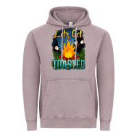Vintage Zinc lets get toasted Vintage Hoodie - NancyCooperArtShop