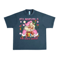 Midnight Navy its abuelita and pan dulce season mexican santa Urban Heavy Tee - MaliasSmallBusiness