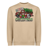 Merry Christmas Heavyweight Sweatshirt | Teevron