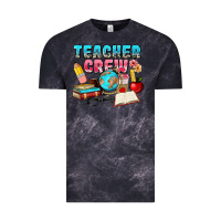 Cloud Black teacher crew Vintage Tee - NancyCooperArtShop