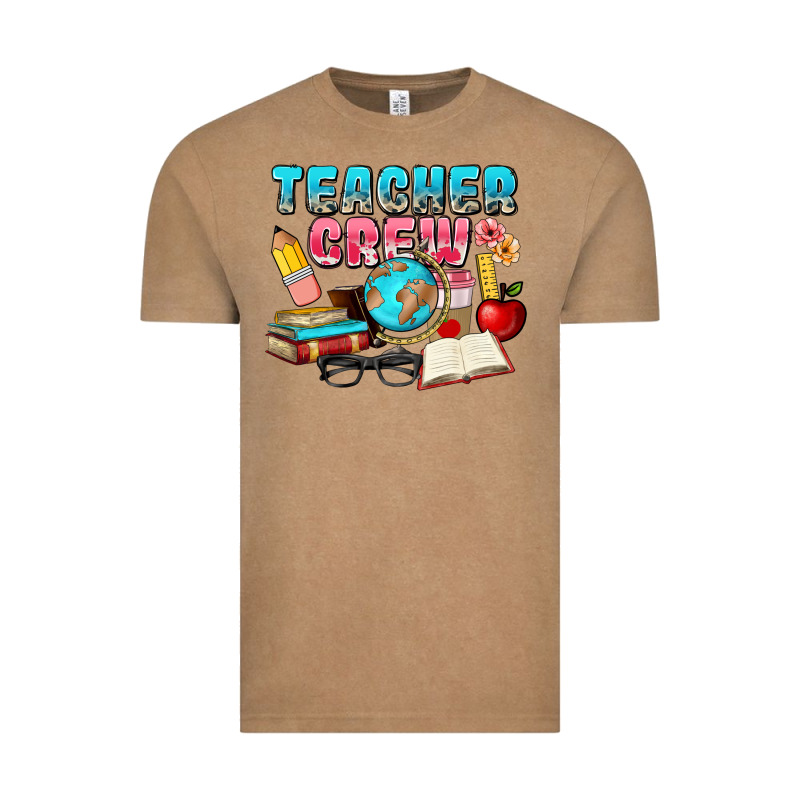 Teacher Crew Vintage Tee by NancyCooperArtShop | Teevron