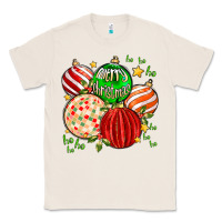 Natural merry christmas tree ball Classic Tee - MaliasSmallBusiness
