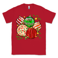Red merry christmas tree ball Classic Tee - MaliasSmallBusiness