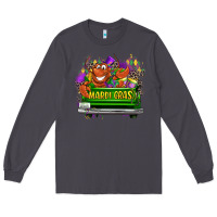 Smoke Mardi Gras truck Long Sleeve Tee - LillyAllenDesigns