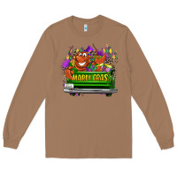 Toasted Coconut Mardi Gras truck Long Sleeve Tee - LillyAllenDesigns