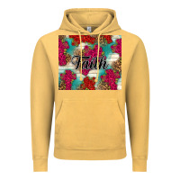 Vintage Mustard faith Vintage Hoodie - NancyCooperArtShop