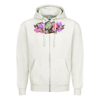Easter Eggs And Crown Of Thorns Easter Day Zipper Hoodie | Teevron