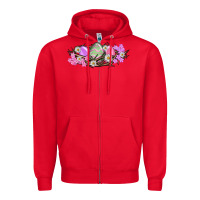 Red Easter eggs and crown of thorns Easter Day Zipper Hoodie - HowdyJamesFarm