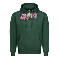 Sports Green Easter eggs and crown of thorns Easter Day Zipper Hoodie - HowdyJamesFarm