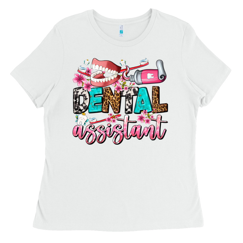 Dental Assistant Ladies Tee by AdoDesignShop | Teevron