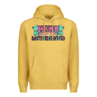 Antique Gold Mind your own Motherhood  Mother's Day Premium Hoodie - CowGirlArtShop
