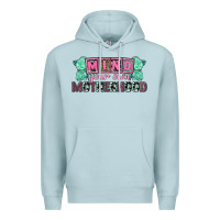 Blue Mist Mind your own Motherhood  Mother's Day Premium Hoodie - CowGirlArtShop