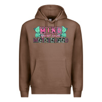 Chestnut Mind your own Motherhood  Mother's Day Premium Hoodie - CowGirlArtShop