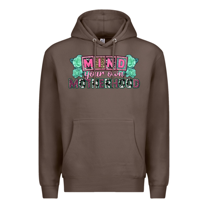Mind Your Own Motherhood  Mother's Day Premium Hoodie by CowGirlArtShop | Teevron