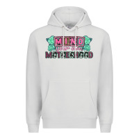 Dove Grey Mind your own Motherhood  Mother's Day Premium Hoodie - CowGirlArtShop