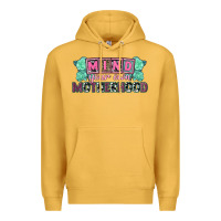 Mustard Mind your own Motherhood  Mother's Day Premium Hoodie - CowGirlArtShop