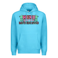 Ocean Blue Mind your own Motherhood  Mother's Day Premium Hoodie - CowGirlArtShop