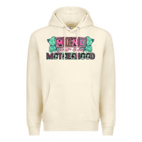 Sandshell Mind your own Motherhood  Mother's Day Premium Hoodie - CowGirlArtShop