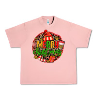 Salmon merry leopard merry christmas Urban Heavy Tee - MaliasSmallBusiness