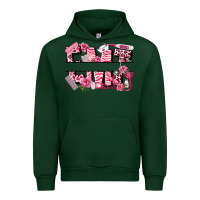 Forest Green breast cancer emt emergency medical technician Urban Hoodie - LillyAllenDesigns