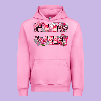 Breast Cancer Emt Emergency Medical Technician Urban Hoodie Designed By Lillyallendesigns
