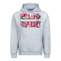 Heather Grey breast cancer emt emergency medical technician Urban Hoodie - LillyAllenDesigns