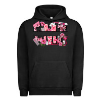 Pigment Black breast cancer emt emergency medical technician Urban Hoodie - LillyAllenDesigns