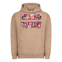 Pigment Burro breast cancer emt emergency medical technician Urban Hoodie - LillyAllenDesigns