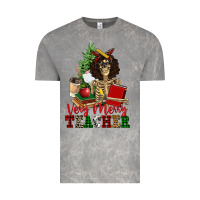 Cloud Rock very merry teacher skeleton Vintage Tee - NancyCooperArtShop