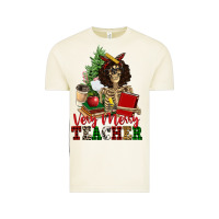 Vintage Arctic very merry teacher skeleton Vintage Tee - NancyCooperArtShop